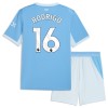 Camisola Manchester City Rodrigo 16 Criança 1º Equipamento 2026-27 Manga Curta
