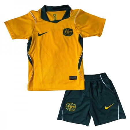 Camisola Austrália Criança 1º Equipamento Mundial 2026 Manga Curta