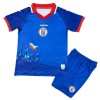 Camisola Haiti Criança 1º Equipamento Mundial 2026 Manga Curta