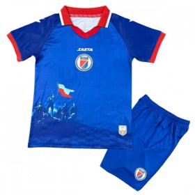 Camisola Haiti Criança 1º Equipamento Mundial 2026 Manga Curta