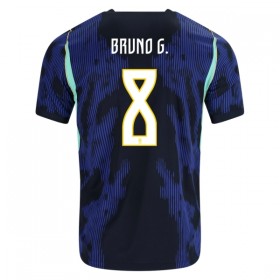 Camisola Brasil Bruno Guimaraes 8 2º Equipamento Mundial 2026 Manga Curta