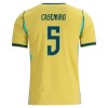 Camisola Brasil Casemiro 5 1º Equipamento Mundial 2026 Manga Curta