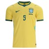 Camisola Brasil Casemiro 5 1º Equipamento Mundial 2026 Manga Curta