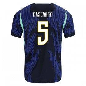 Camisola Brasil Casemiro 5 2º Equipamento Mundial 2026 Manga Curta