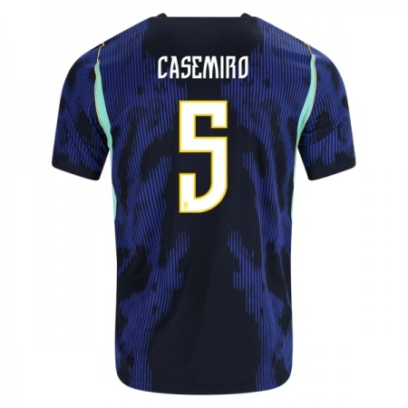 Camisola Brasil Casemiro 5 2º Equipamento Mundial 2026 Manga Curta