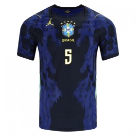 Camisola Brasil Casemiro 5 2º Equipamento Mundial 2026 Manga Curta