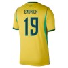 Camisola Brasil Endrick 19 1º Equipamento Mundial 2026 Manga Curta