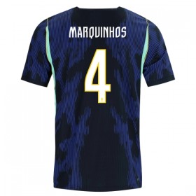 Camisola Brasil Marquinhos 4 2º Equipamento Mundial 2026 Manga Curta