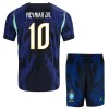 Camisola Brasil Neymar JR 10 Criança 2º Equipamento Mundial 2026 Manga Curta