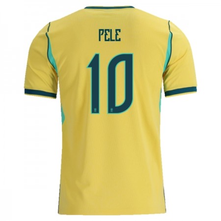 Camisola Brasil Pele 10 1º Equipamento Mundial 2026 Manga Curta