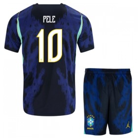 Camisola Brasil Pele 10 Criança 2º Equipamento Mundial 2026 Manga Curta