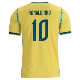 Camisola Brasil Ronaldinho 10 1º Equipamento Mundial 2026 Manga Curta