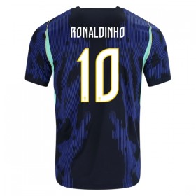 Camisola Brasil Ronaldinho 10 2º Equipamento Mundial 2026 Manga Curta