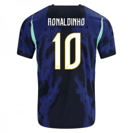 Camisola Brasil Ronaldinho 10 2º Equipamento Mundial 2026 Manga Curta