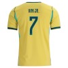Camisola Brasil Vini JR. 7 Criança 1º Equipamento Mundial 2026 Manga Curta