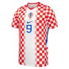 Camisola Croácia Kramaric 9 1º Equipamento Mundial 2026 Manga Curta