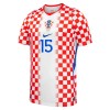 Camisola Croácia Pasalic 15 1º Equipamento Mundial 2026 Manga Curta