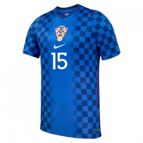 Camisola Croácia Pasalic 15 2º Equipamento Mundial 2026 Manga Curta