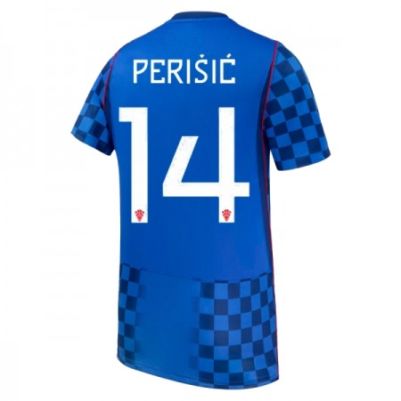 Camisola Croácia Perišić 14 2º Equipamento Mundial 2026 Manga Curta