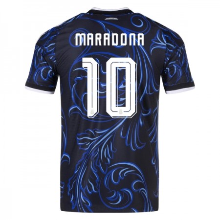 Camisola Argentina Maradona 10 2º Equipamento Mundial 2026 Manga Curta