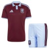 Camisola Aston Villa Criança 1º Equipamento 2026-27 Manga Curta