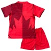 Camisola Canadá Criança 1º Equipamento Mundial 2026 Manga Curta