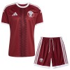 Camisola Catar Criança 1º Equipamento Mundial 2026 Manga Curta