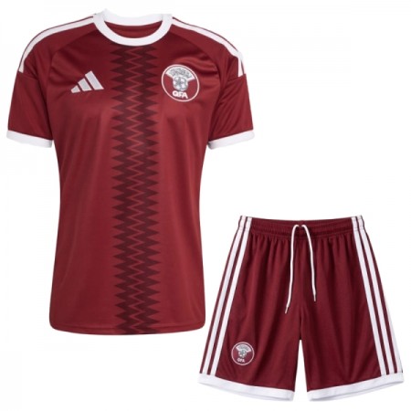 Camisola Catar Criança 1º Equipamento Mundial 2026 Manga Curta