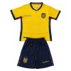 Camisola Ecuador Criança 1º Equipamento Mundial 2026 Manga Curta
