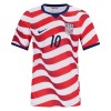 Camisola Estados Unidos Pulisic 10 1º Equipamento Mundial 2026 Manga Curta