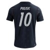 Camisola Estados Unidos Pulisic 10 2º Equipamento Mundial 2026 Manga Curta