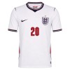 Camisola Inglaterra Palmer 20 1º Equipamento Mundial 2026 Manga Curta