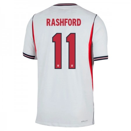 Camisola Inglaterra Rashford 11 1º Equipamento Mundial 2026 Manga Curta