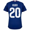 Camisola Japão Kubo 20 1º Equipamento Mundial 2026 Manga Curta