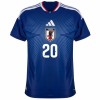 Camisola Japão Kubo 20 1º Equipamento Mundial 2026 Manga Curta