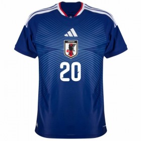 Camisola Japão Kubo 20 Criança 1º Equipamento Mundial 2026 Manga Curta