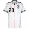 Camisola Japão Kubo 20 Criança 2º Equipamento Mundial 2026 Manga Curta