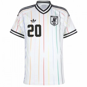 Camisola Japão Kubo 20 Criança 2º Equipamento Mundial 2026 Manga Curta