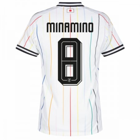 Camisola Japão Minamino 8 2º Equipamento Mundial 2026 Manga Curta
