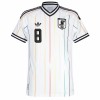 Camisola Japão Minamino 8 2º Equipamento Mundial 2026 Manga Curta