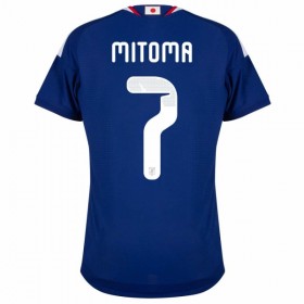 Camisola Japão Mitoma 7 1º Equipamento Mundial 2026 Manga Curta