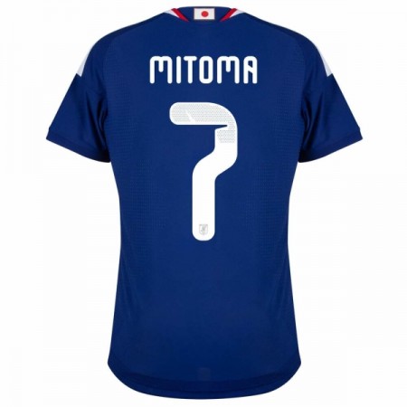 Camisola Japão Mitoma 7 1º Equipamento Mundial 2026 Manga Curta