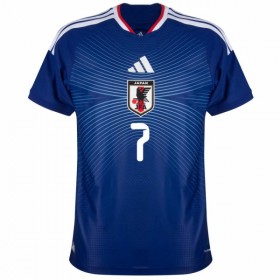 Camisola Japão Mitoma 7 1º Equipamento Mundial 2026 Manga Curta