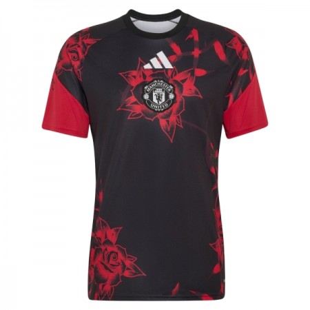 Camisola Manchester United Rose Pre-Match 2026-27 Manga Curta