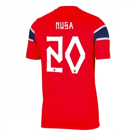 Camisola Noruega Nusa 7 1º Equipamento Mundial 2026 Manga Curta