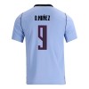 Camisola Uruguai Darwin Nunez 9 1º Equipamento Mundial 2026 Manga Curta