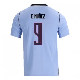 Camisola Uruguai Darwin Nunez 9 1º Equipamento Mundial 2026 Manga Curta