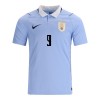 Camisola Uruguai Darwin Nunez 9 1º Equipamento Mundial 2026 Manga Curta