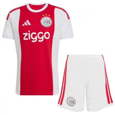 Camisola Ajax Amsterdam Criança 1º Equipamento 2026-27 Manga Curta