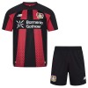 Camisola Bayer 04 Leverkusen Criança 1º Equipamento 2026-27 Manga Curta